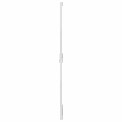 vidaXL Barn Door Corona White 90 x 210 cm Solid Pine Wood