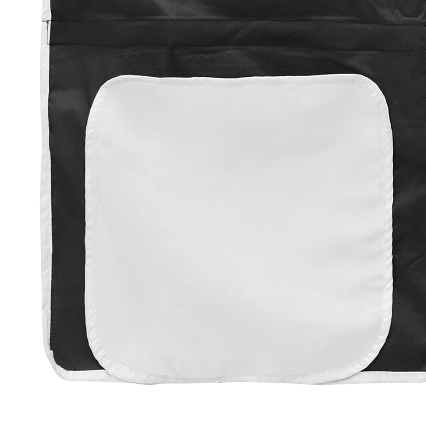 vidaXL Kids'Loft Bed Frame White and Black 100 x 190 cm Metal