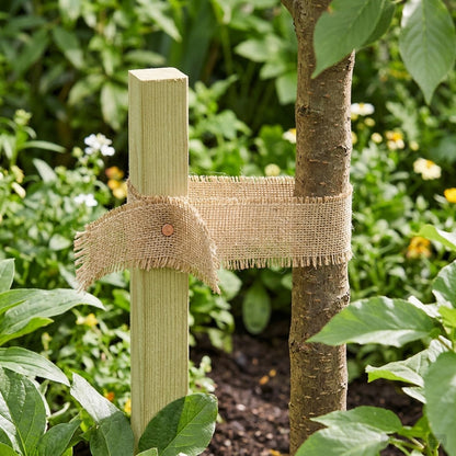 vidaXL Jute Roll 10 x 500 cm Natural