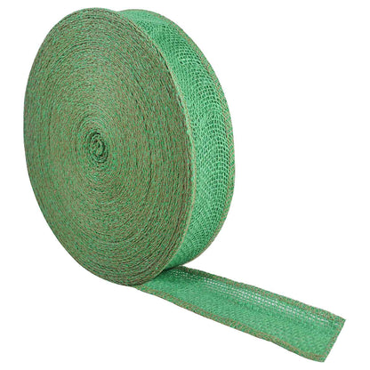 vidaXL Jute Roll Green 5 x 1000 cm