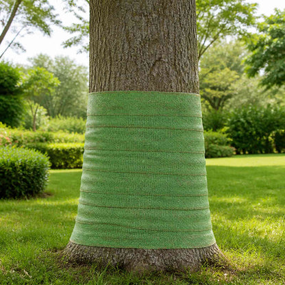 vidaXL Jute Roll 25 x 1000 cm Green