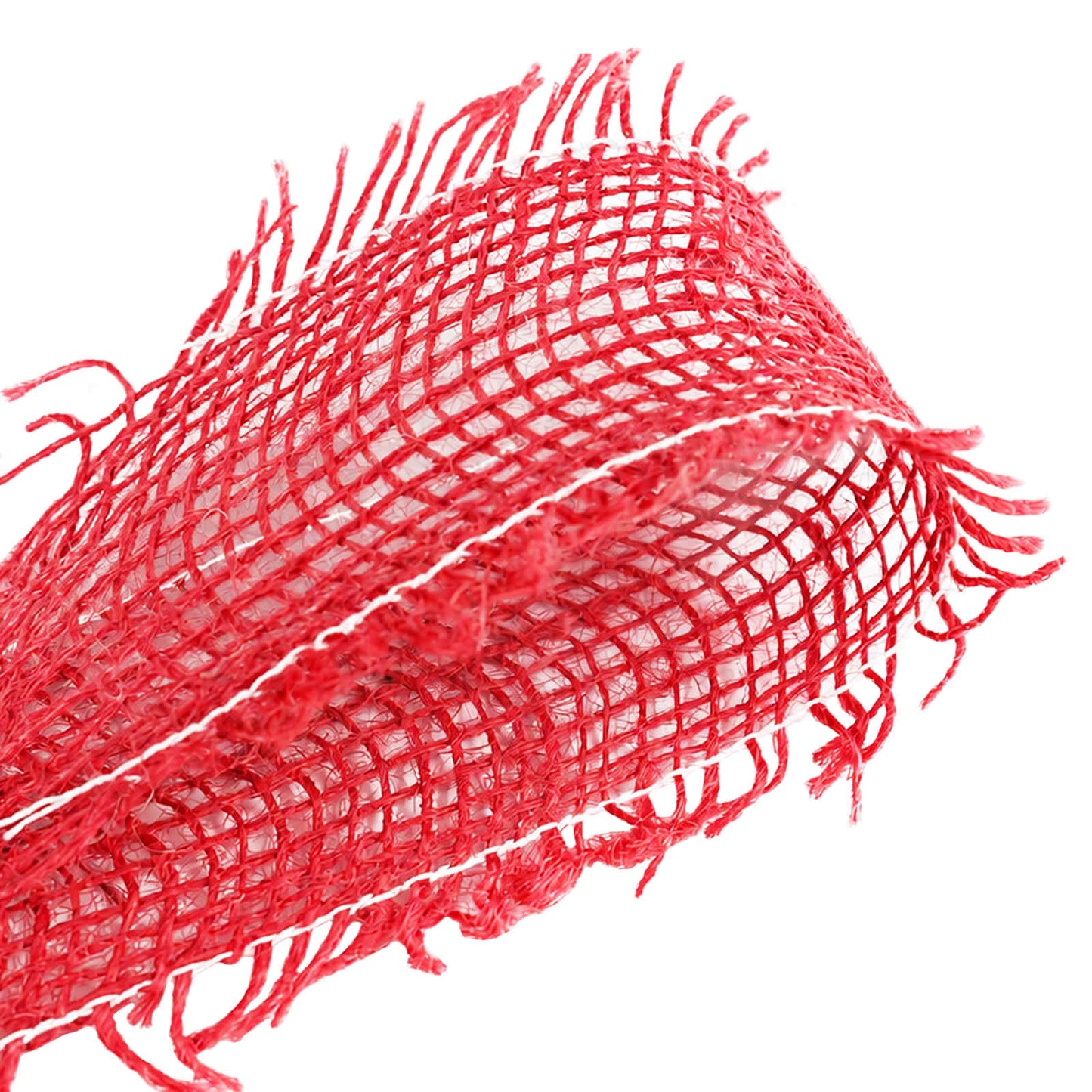 vidaXL Jute Roll 5 x 5000 cm Red