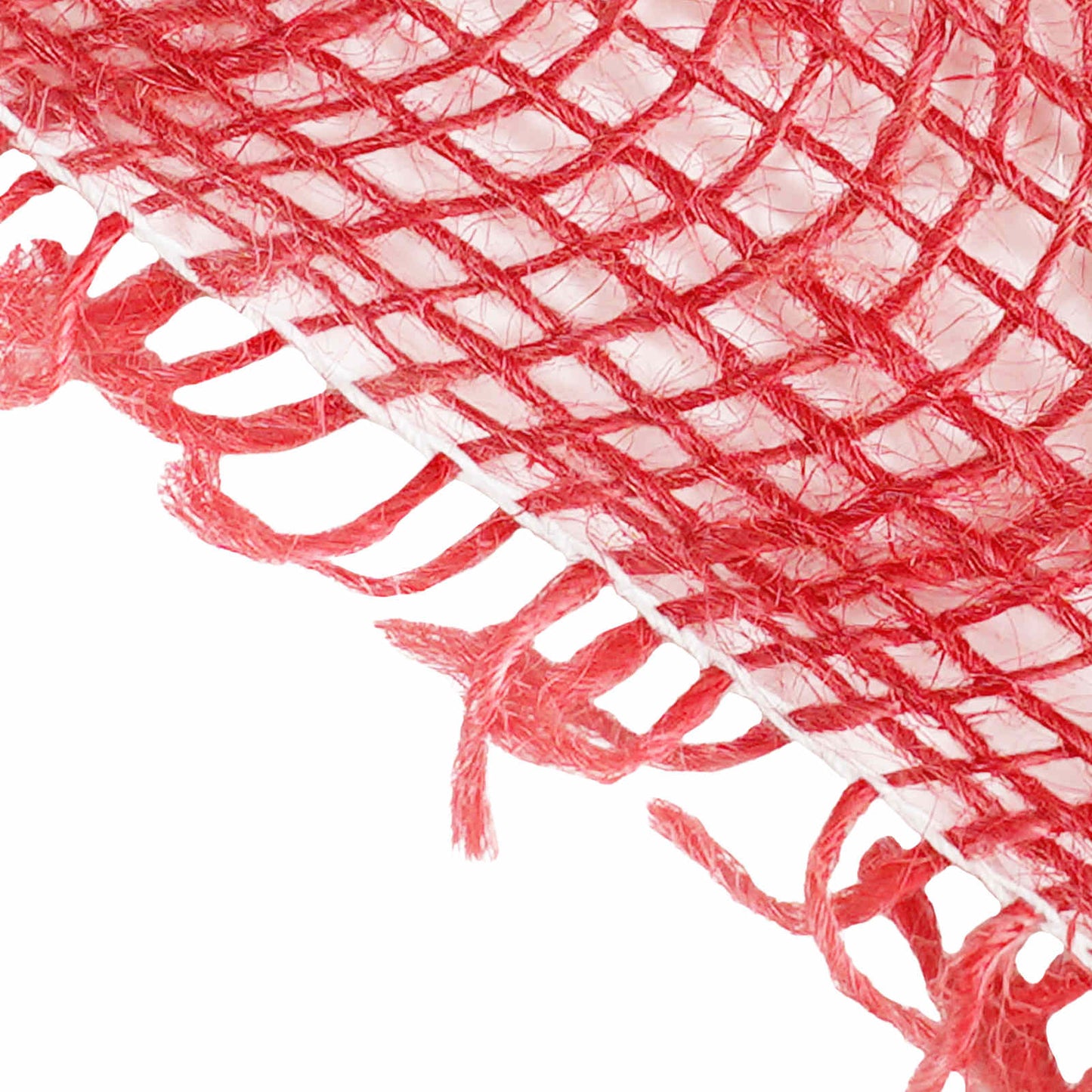 vidaXL Jute Roll 5 x 10000 cm Red