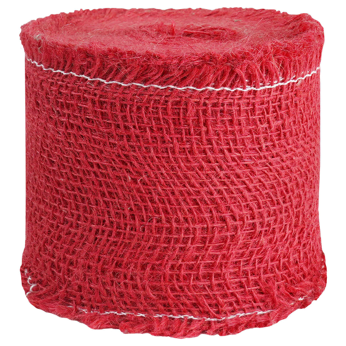 vidaXL Jute Roll 10 x 500 cm Red