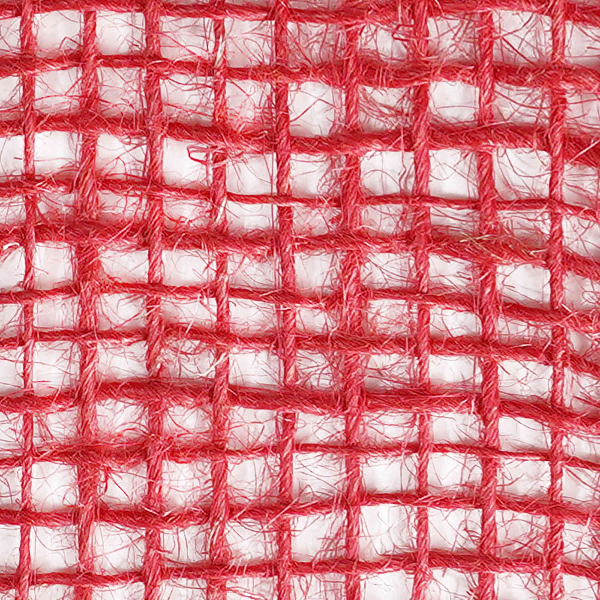vidaXL Jute Roll 10 x 1000 cm Red