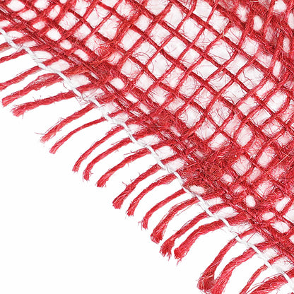 vidaXL Jute Roll 10 x 2500 cm Red