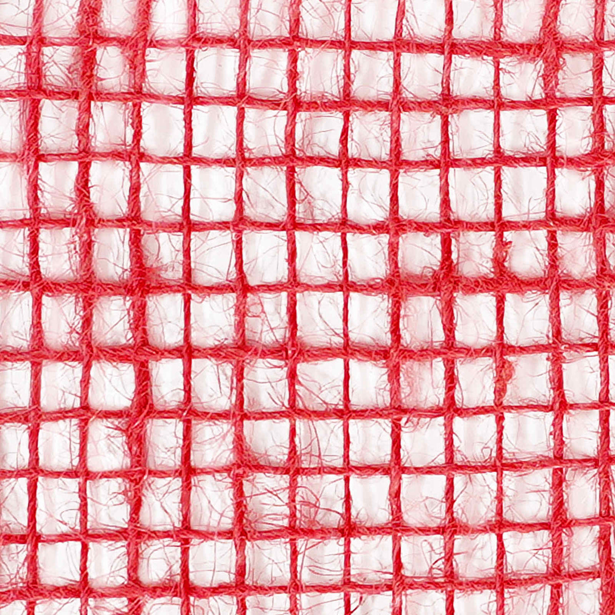vidaXL Jute Roll 25 x 500 cm Red