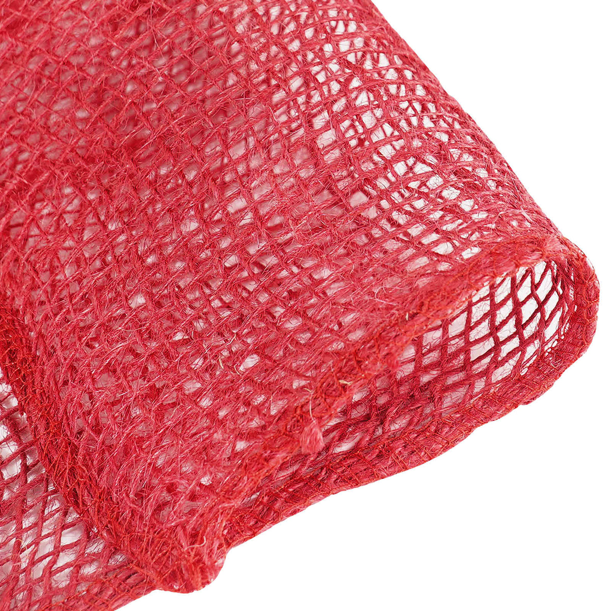 vidaXL Jute Roll 25 x 1000 cm Red