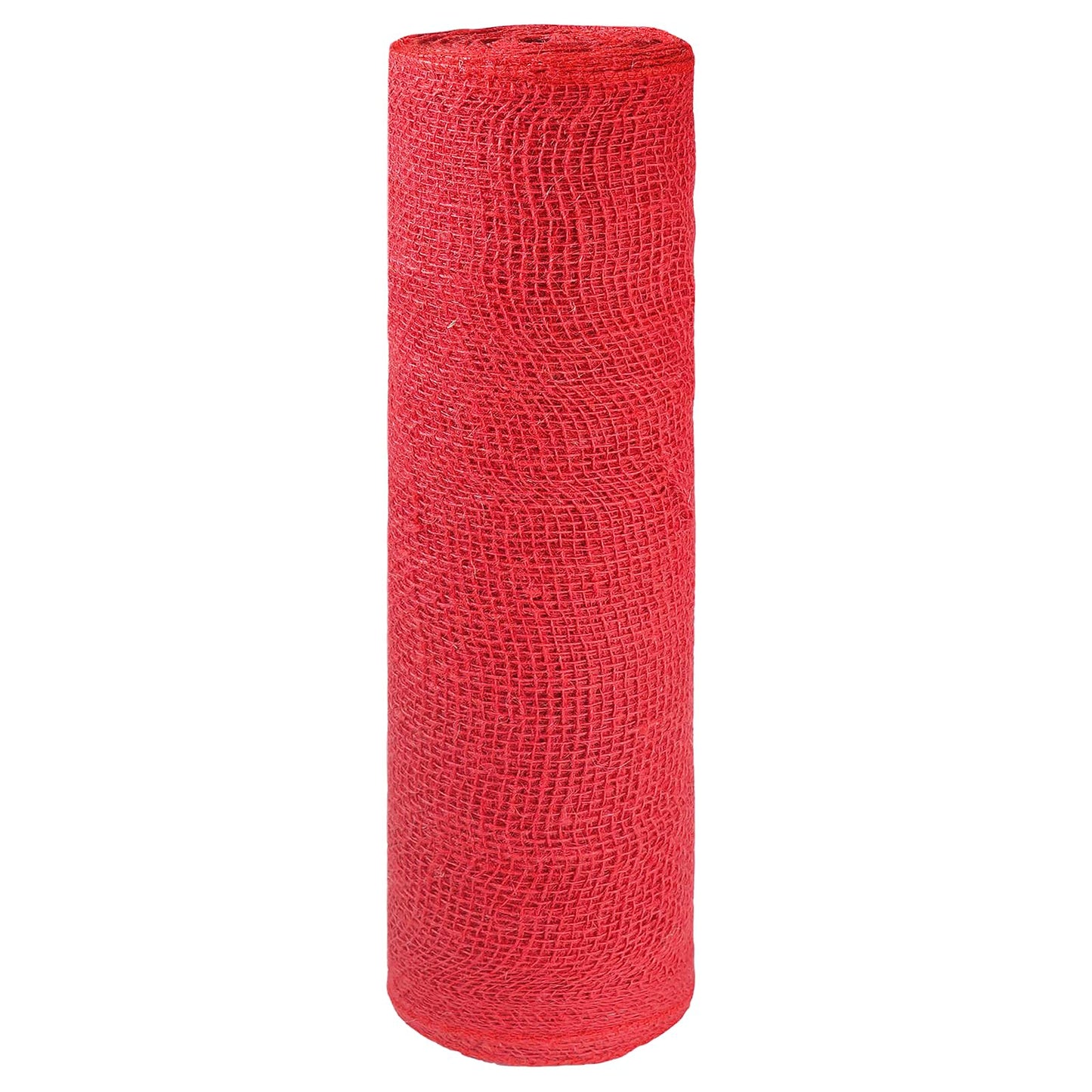 vidaXL Jute Roll 50 x 5000 cm Red