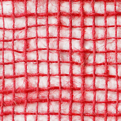 vidaXL Jute Roll 50 x 5000 cm Red