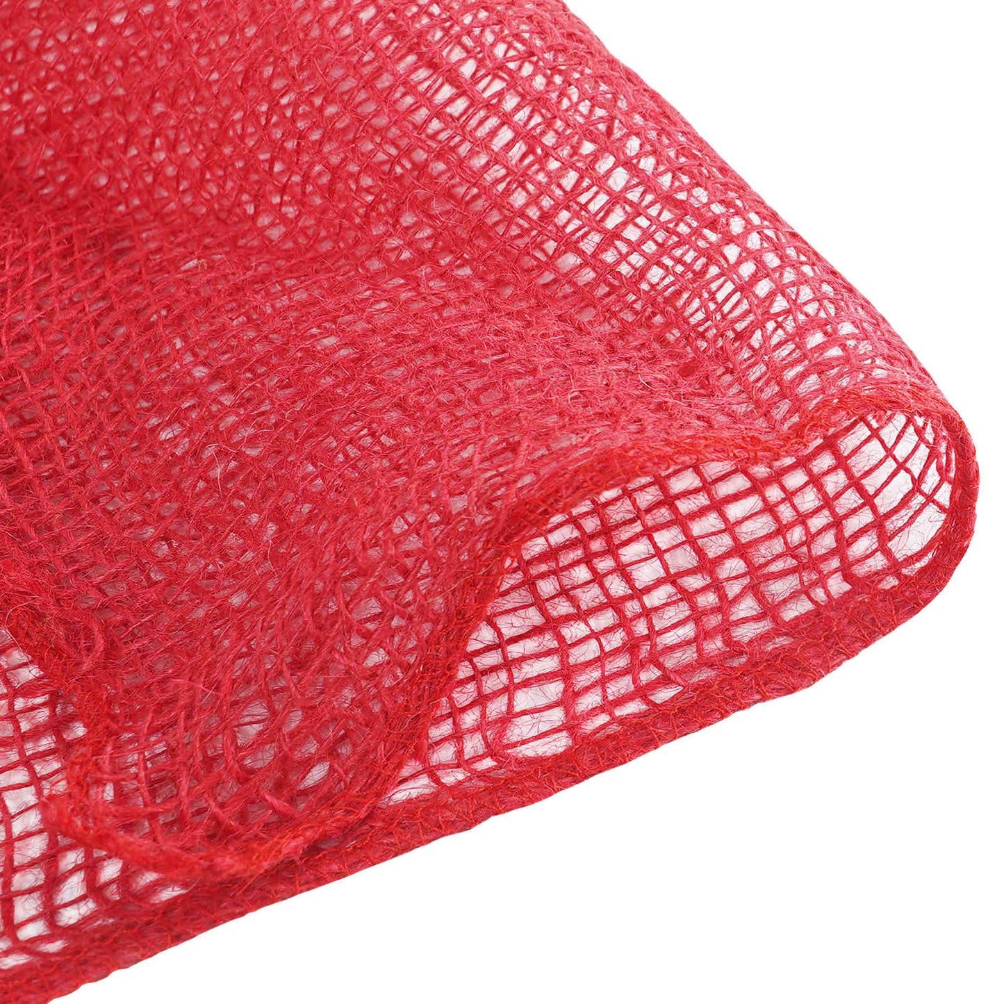 vidaXL Jute Roll 100 x 500 cm Red