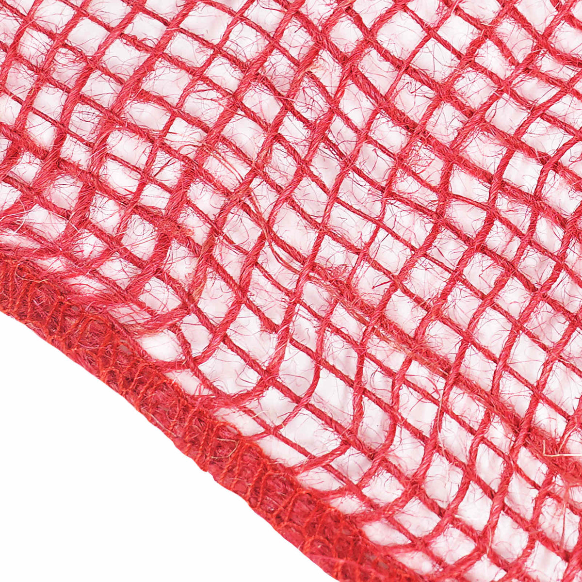 vidaXL Jute Roll 100 x 1500 cm Red