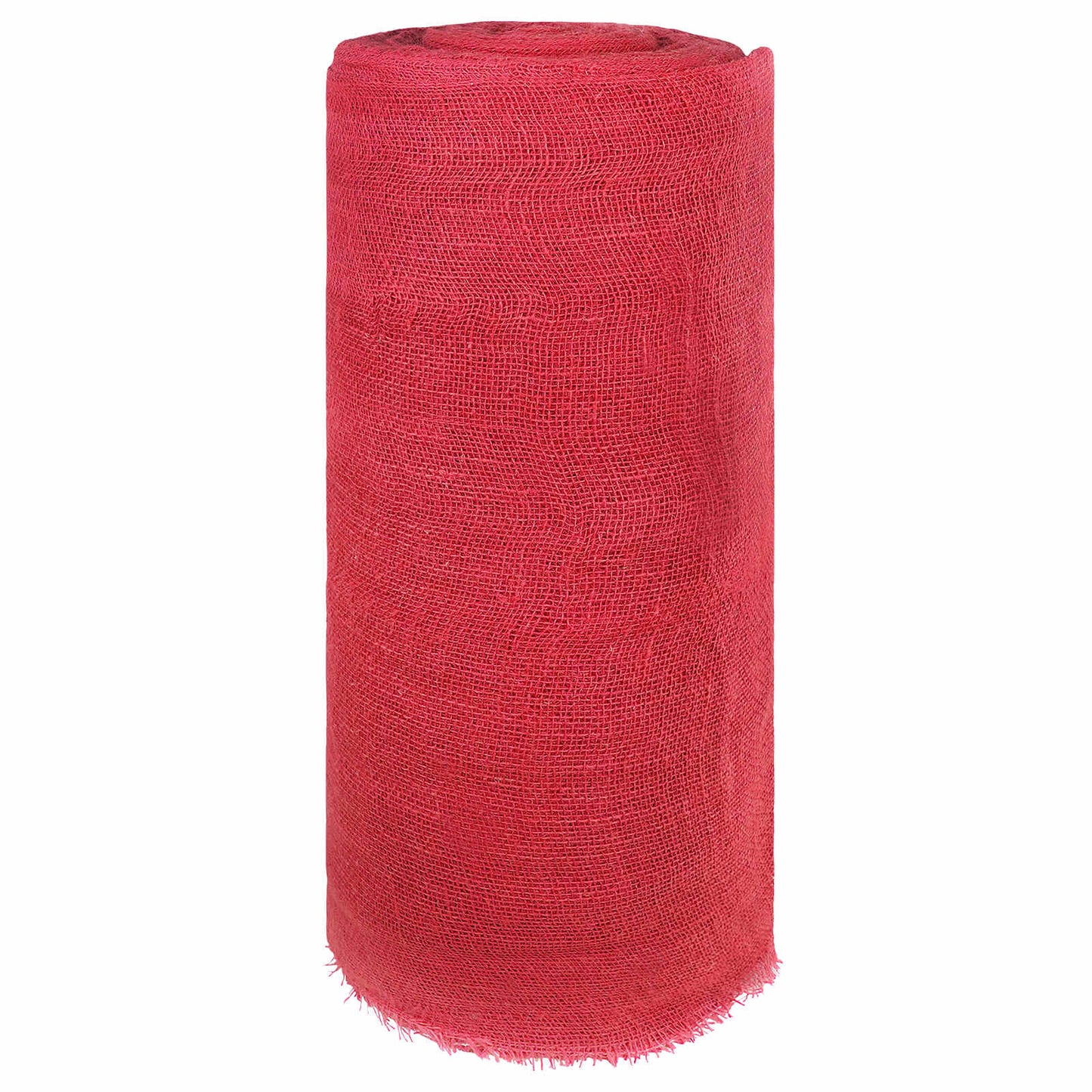 vidaXL Jute Roll 160 x 5000 cm Red