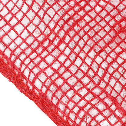 vidaXL Jute Roll 200 x 1000 cm Red