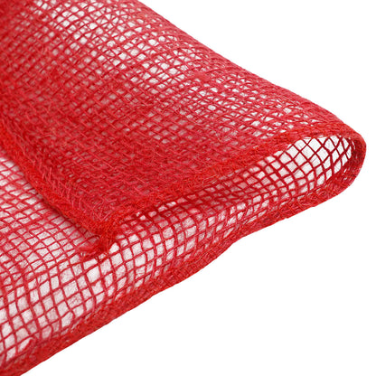 vidaXL Jute Roll 200 x 1000 cm Red