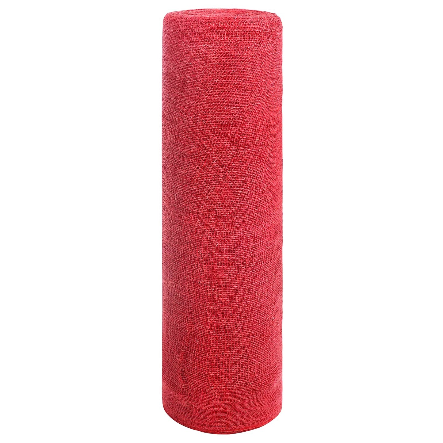 vidaXL Jute Roll 200 x 5000 cm Red