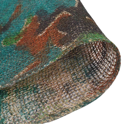 vidaXL Jute Roll 25 x 1000 cm Camouflage