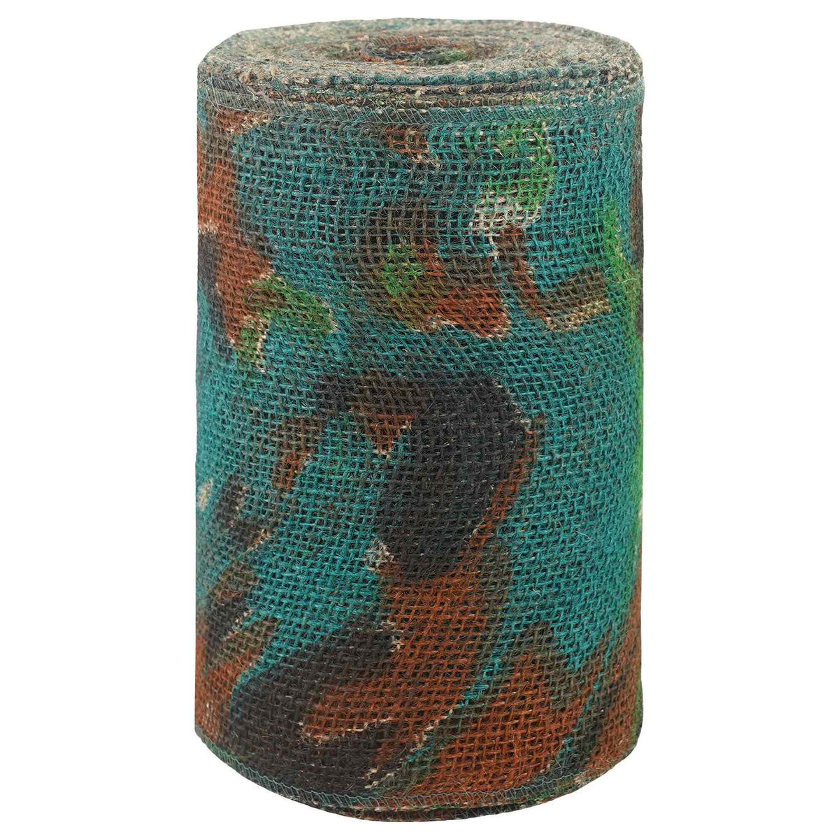 vidaXL Jute Roll 25 x 1500 cm Camouflage