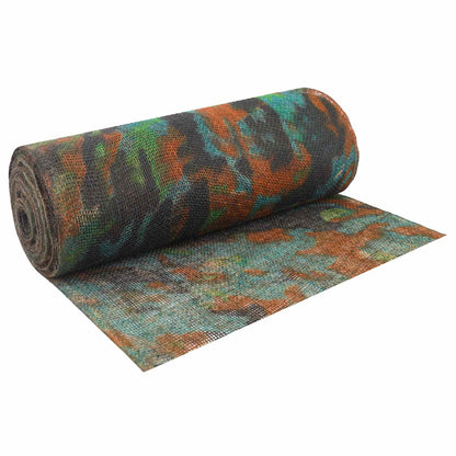 vidaXL Jute Roll 100 x 1000 cm Camouflage