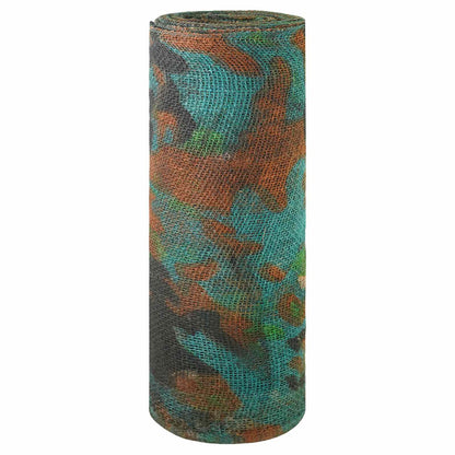 vidaXL Jute Roll 100 x 5000 cm Camouflage