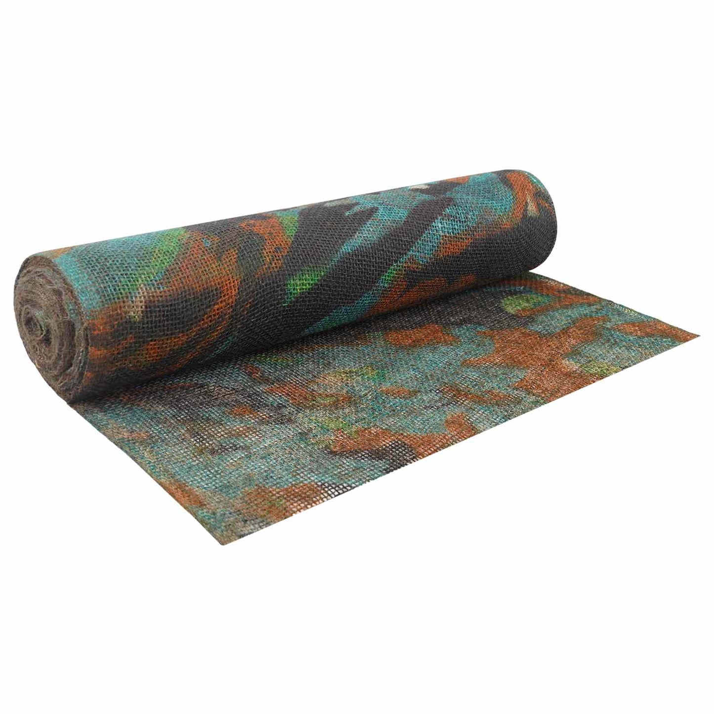 vidaXL Jute Roll 160 x 1000 cm Camouflage