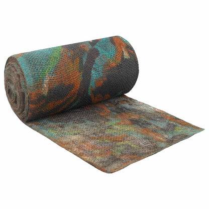 vidaXL Jute Roll 160 x 5000 cm Camouflage