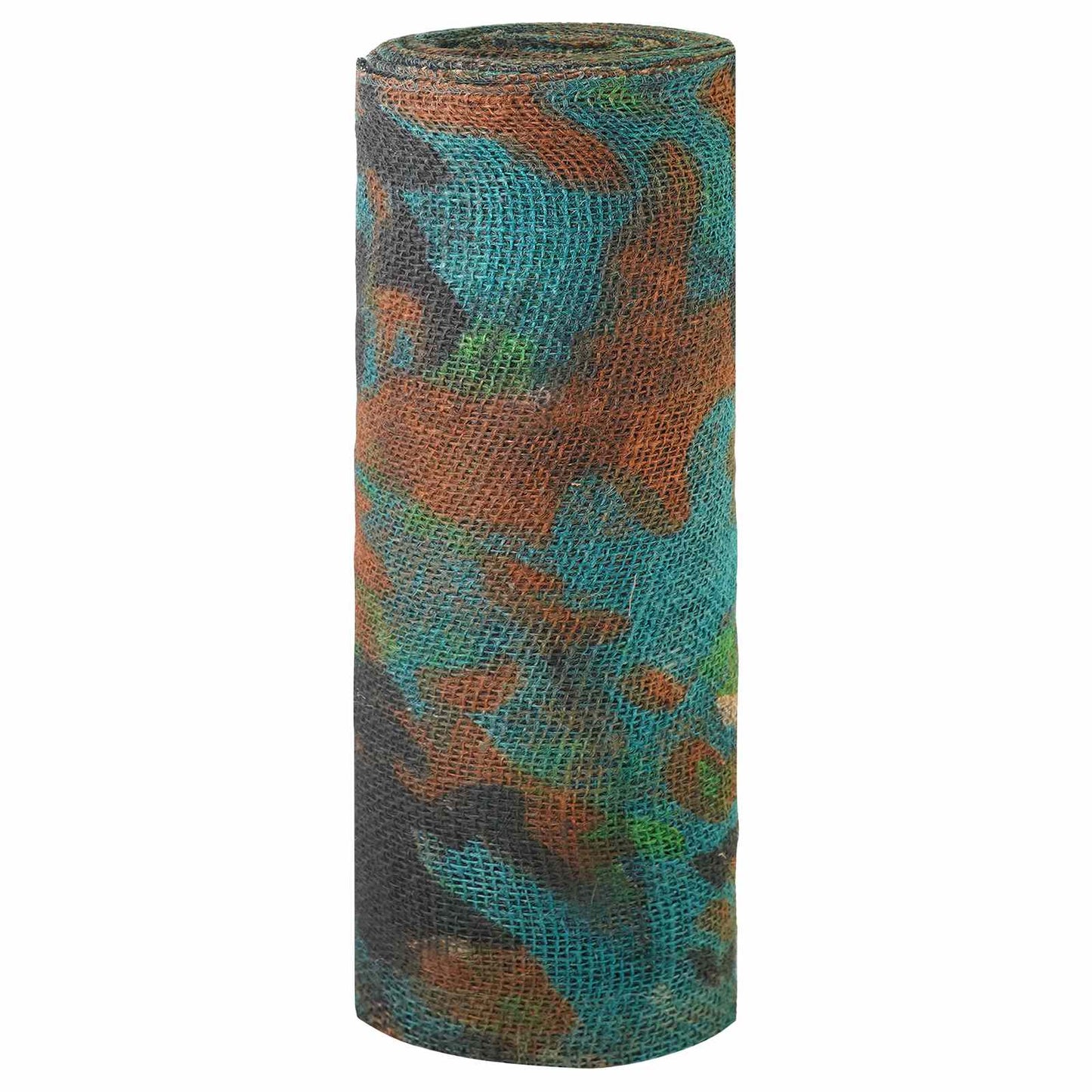vidaXL Jute Roll 200 x 1500 cm Camouflage