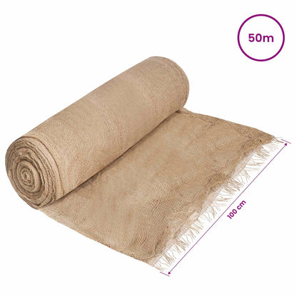 vidaXL Jute Roll 200 x 5000 cm