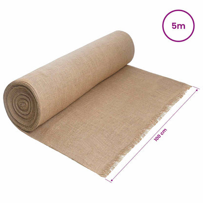 vidaXL Jute Roll 200 x 500 cm Natural