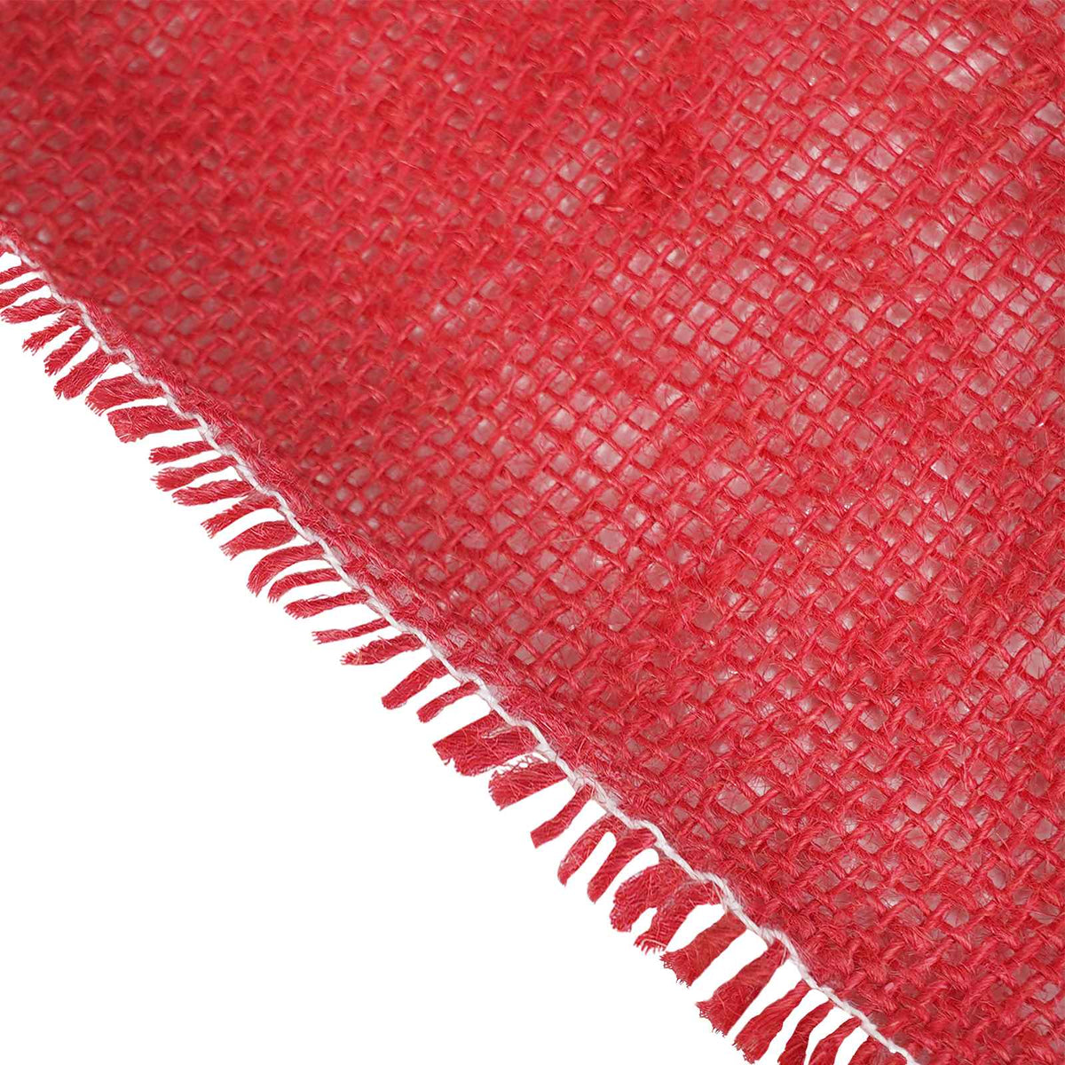 vidaXL Jute Roll 50 x 500 cm Red