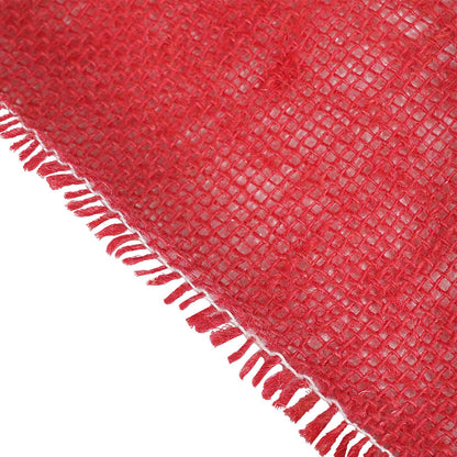 vidaXL Jute Roll 50 x 5000 cm Red