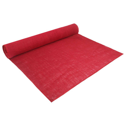 vidaXL Jute Roll 100 x 1000 cm Red