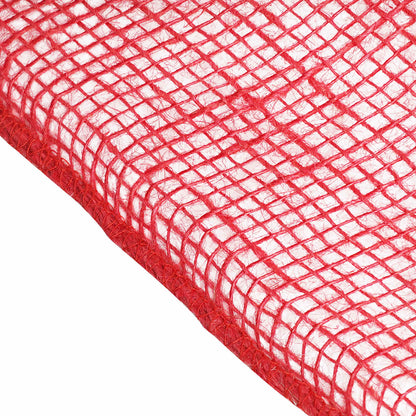 vidaXL Jute Roll 160 x 1000 cm Red