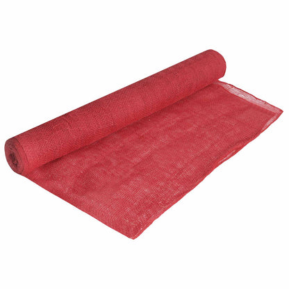vidaXL Jute Roll 160 x 1000 cm Red