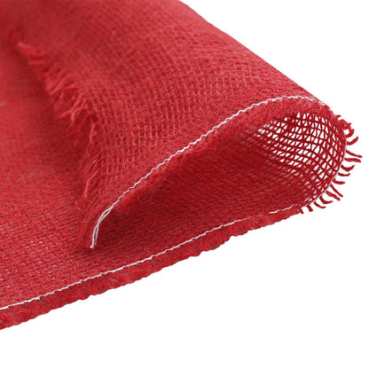 vidaXL Jute Roll 160 x 1500 cm Red