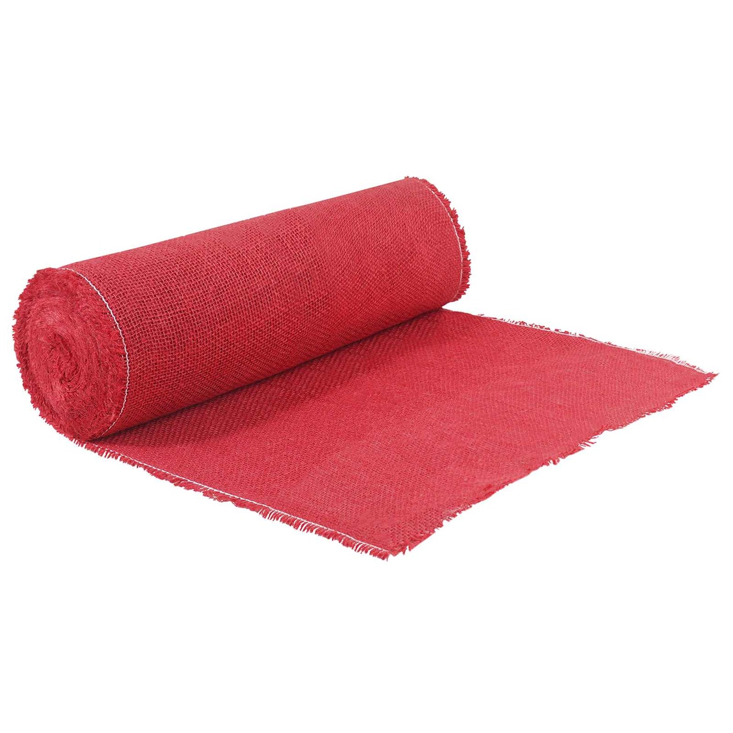 vidaXL Jute Roll 160 x 5000 cm Red