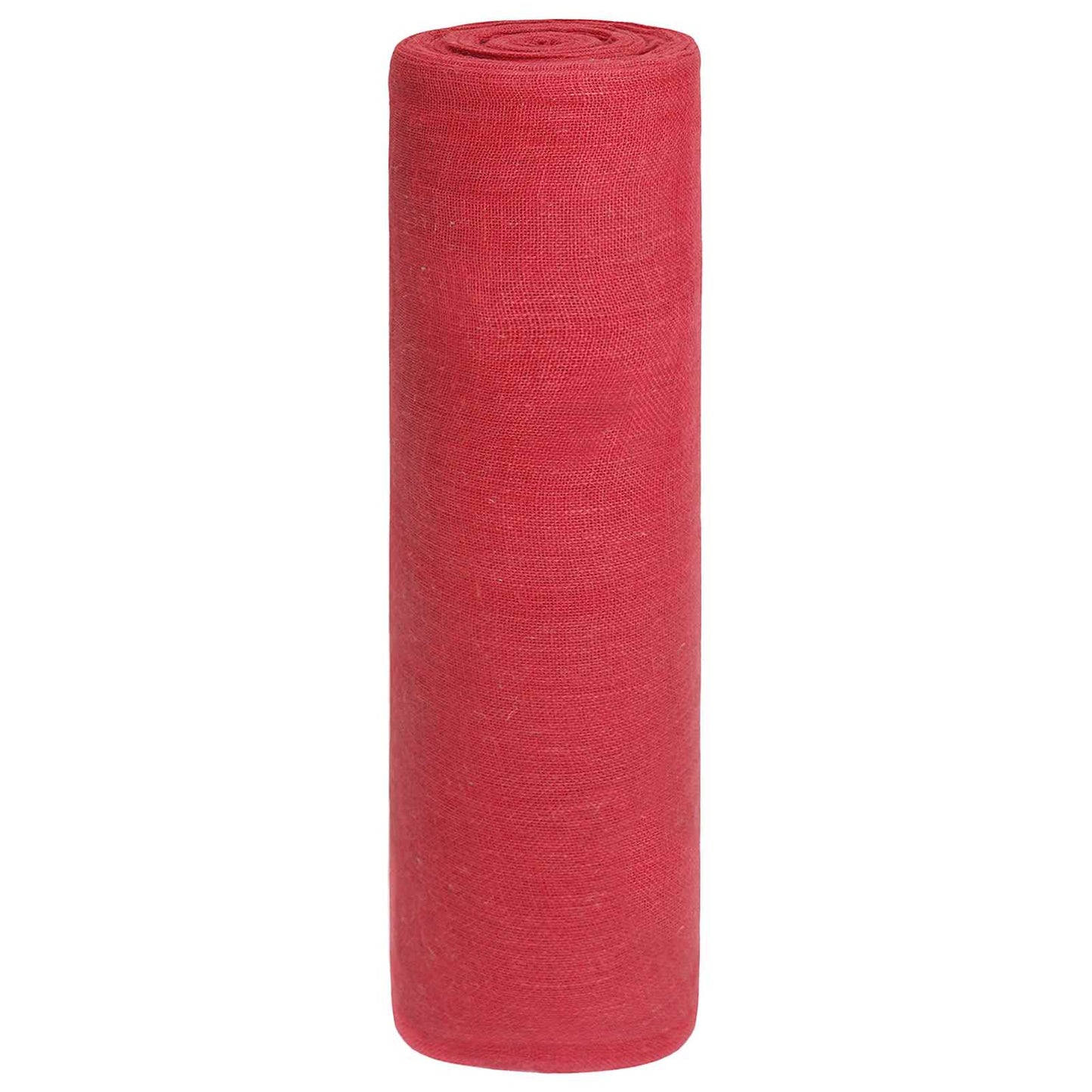 vidaXL Jute Roll 200 x 500 cm Red