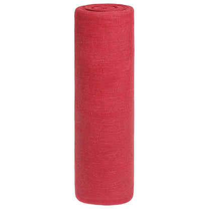 vidaXL Jute Roll 200 x 1500 cm Red