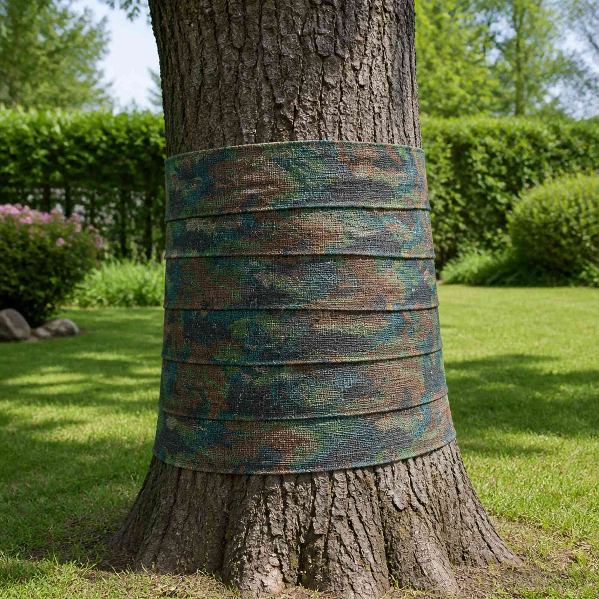 vidaXL Jute Roll 50 x 2500 cm Camouflage