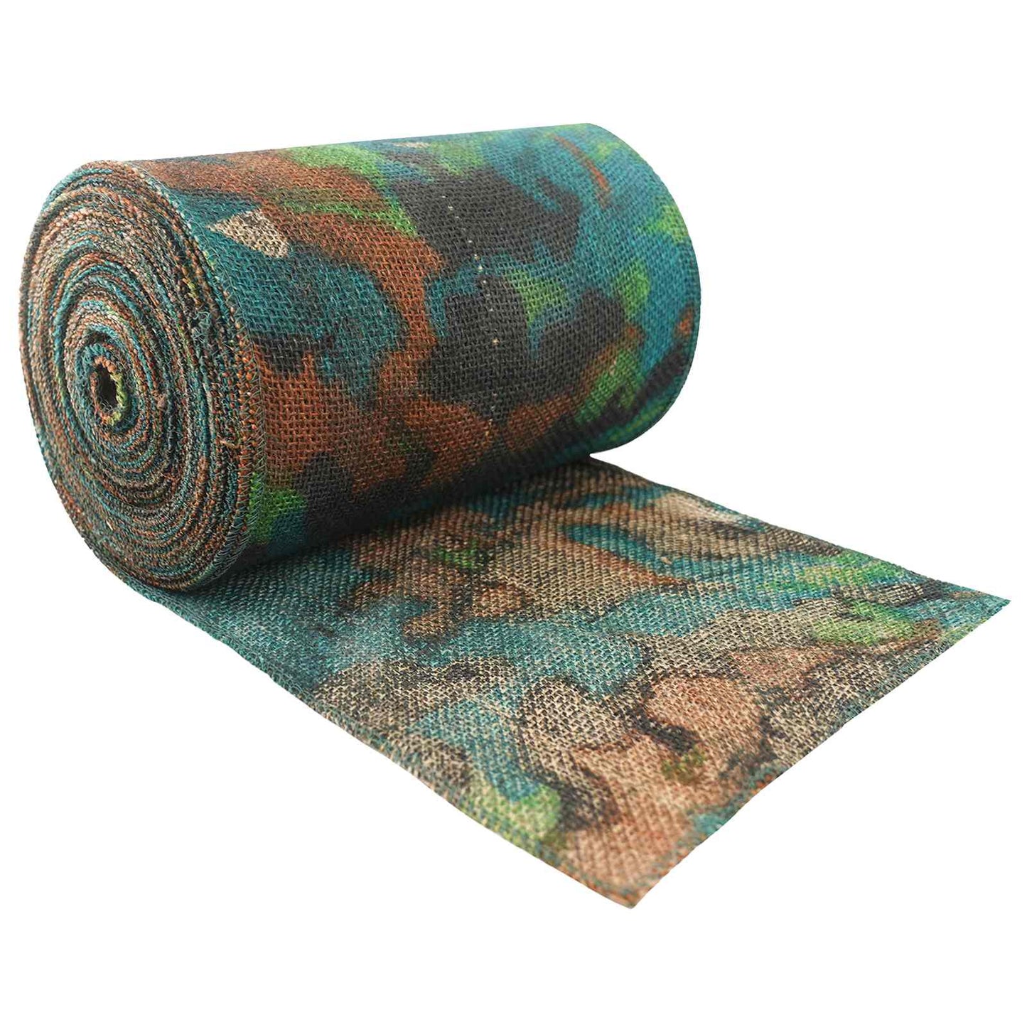 vidaXL Jute Roll Camouflage 25 x 5000 cm