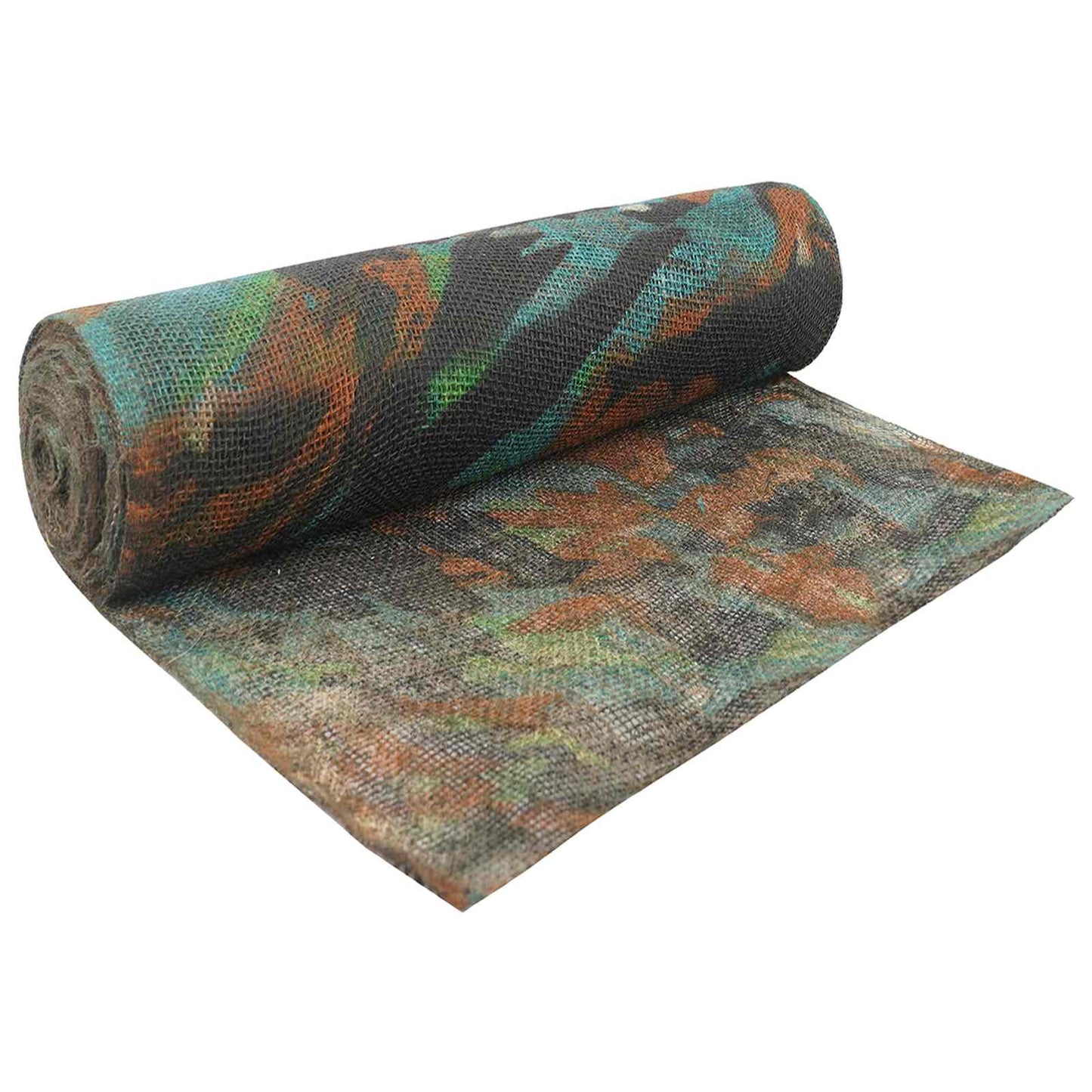 vidaXL Jute Roll Camouflage 50 x 5000 cm