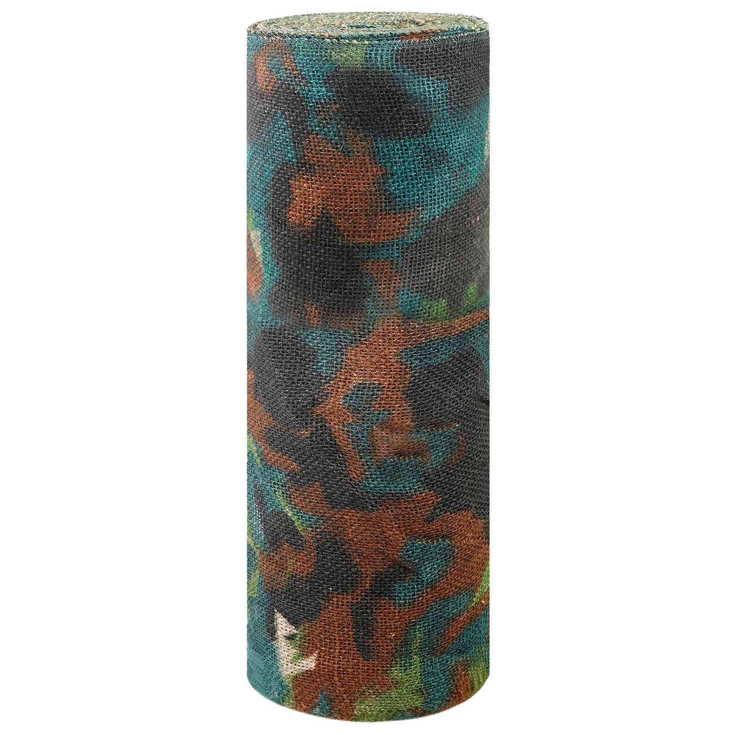 vidaXL Jute Roll Camouflage 200 x 1000 cm