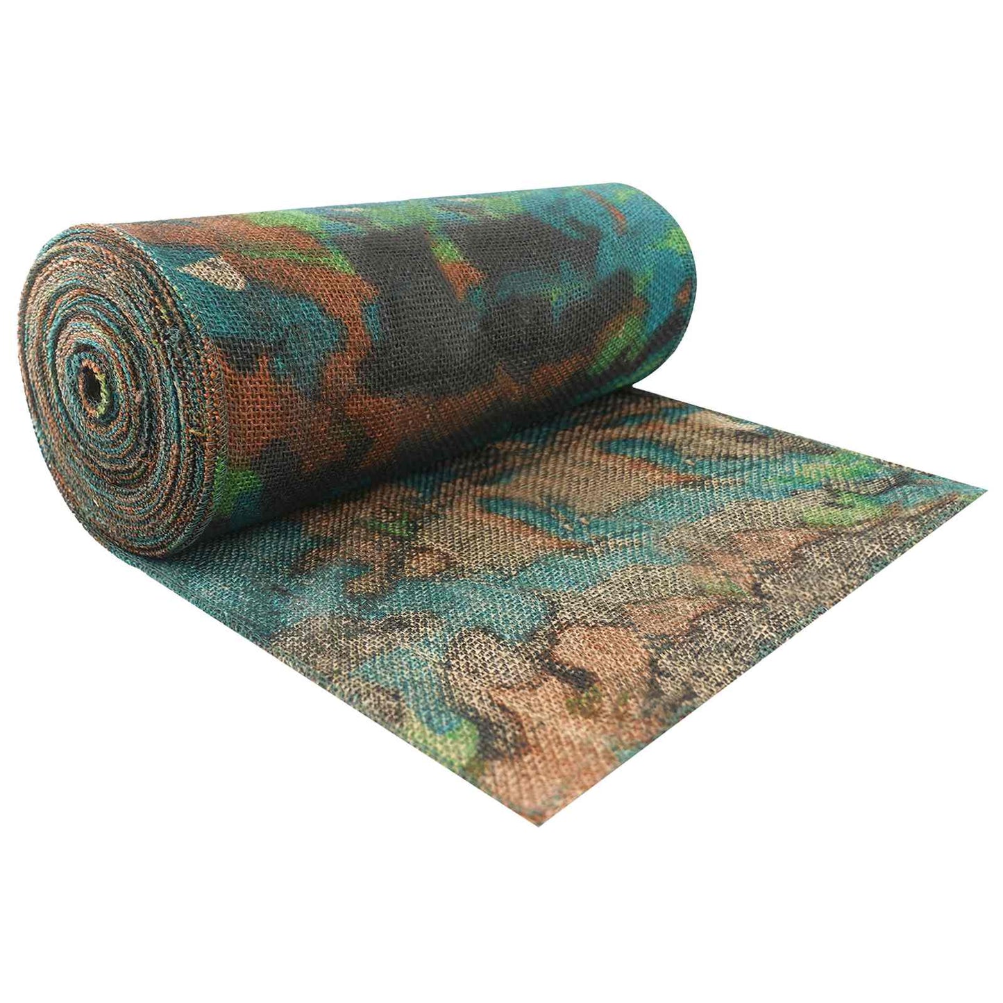 vidaXL Jute Roll Camouflage 200 x 1500 cm