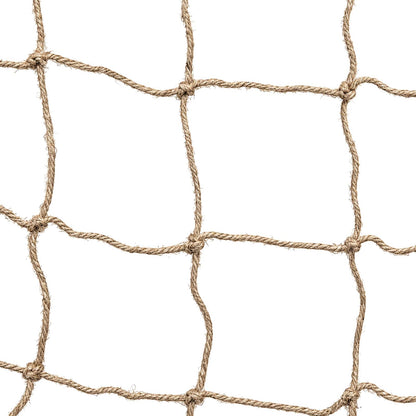 vidaXL Jute Plant Support Netting Natural 1 x 25 m 100% Tossa Jute