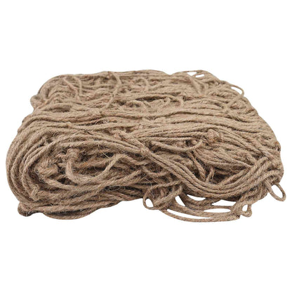 vidaXL Jute Plant Support Netting Natural 1 x 25 m 100% Tossa Jute