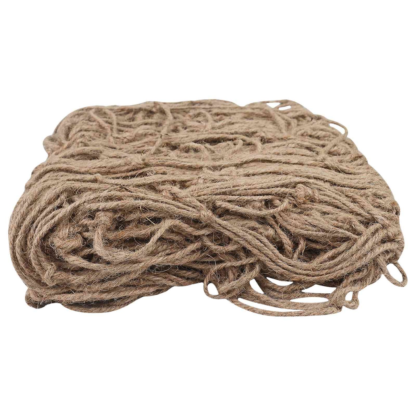 vidaXL Jute Plant Support Netting Natural 1 x 100 m 100% Tossa Jute