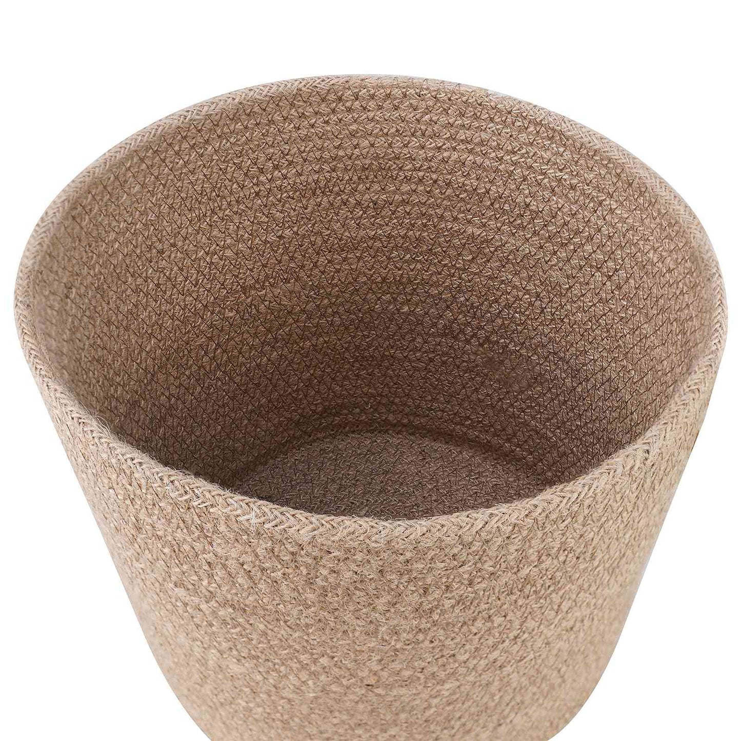 vidaXL Plant Pot Set 2 pcs Natural Ø 28 x 28 cm 100% Tossa Jute