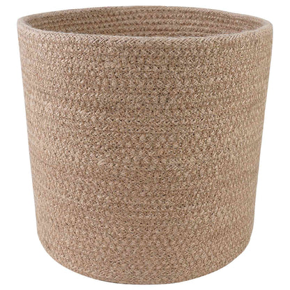 vidaXL Plant Pot Set 2 pcs Natural Ø 28 x 28 cm 100% Tossa Jute