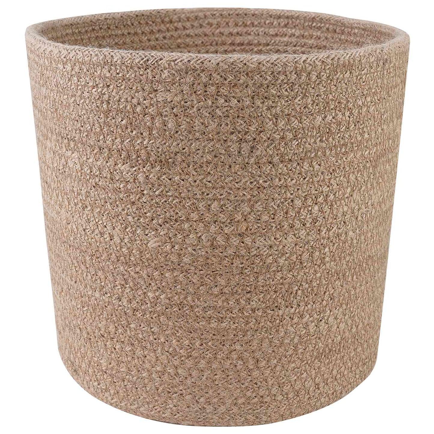 vidaXL Plant Pot Set 2 pcs Natural Ø 21 x 21 cm 100% Tossa Jute