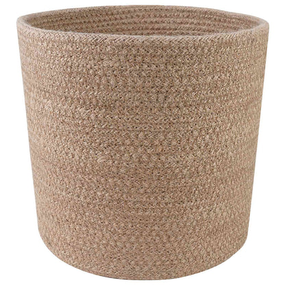 vidaXL Plant Pot Set 2 pcs Natural Ø 21 x 21 cm 100% Tossa Jute